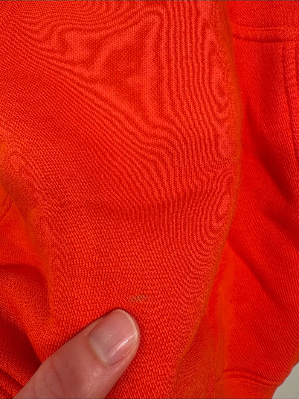 Nike Women's Orange Hoodie with WNBA Logo | Medium - Picture 6 of 7